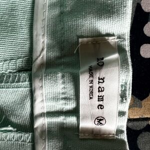 No Name Women's Mint Jean Shorts